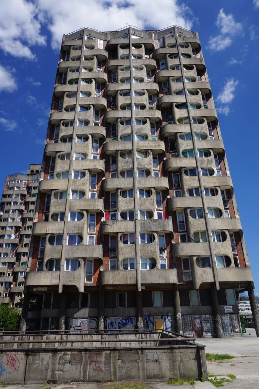 Grunwaldwolkenkrabbers | Wroclaw | Polen | juni 2015 | © Martijn Haan