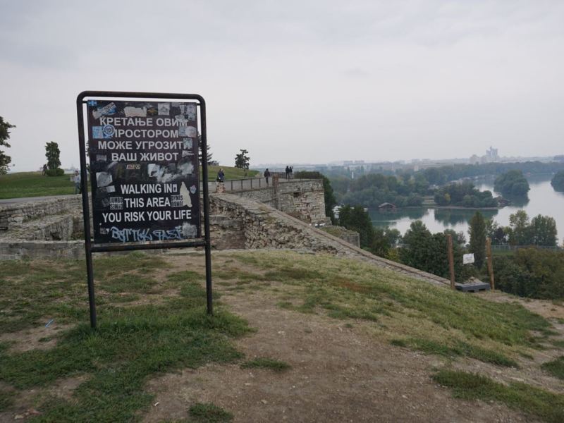 Wandelen door Belgrado