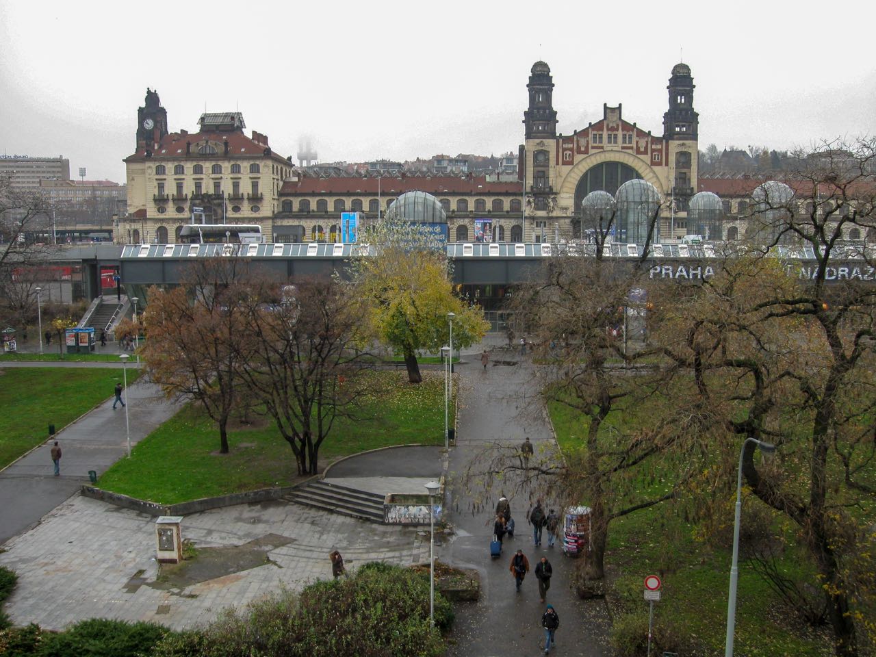 Centraal station | Praag | Tsjechië | november 2010