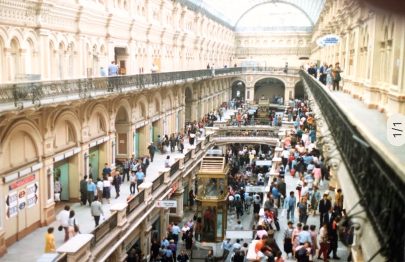 Goemwarenhuis | Moskou | Sovjet-Unie 1989