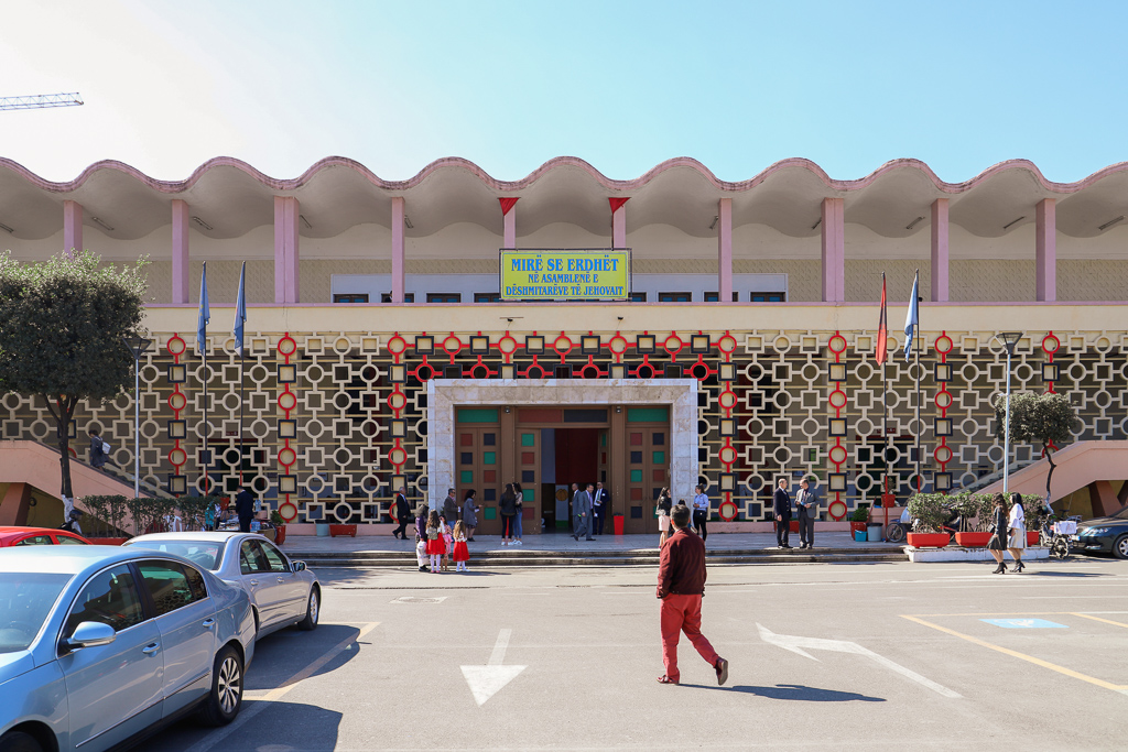 Sportpaleis Asllan Rusi | maart 2019 | Tirana | Albanië