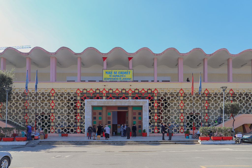 Sportpaleis Asllan Rusi | maart 2019 | Tirana | Albanië