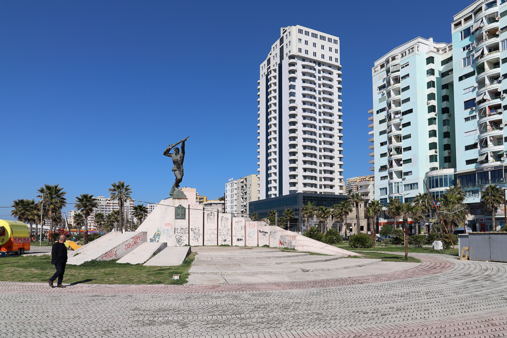 Partizanenmonument | Dürres | Albanië