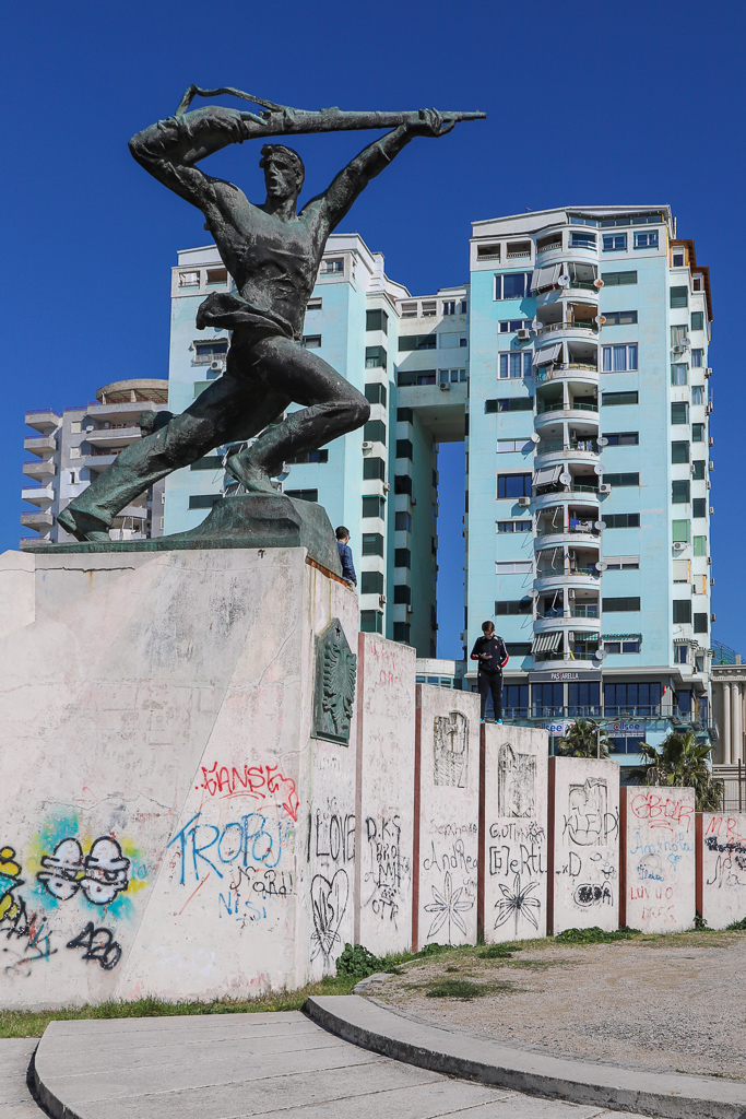 Partizanenmonument | Dürres | Albanië