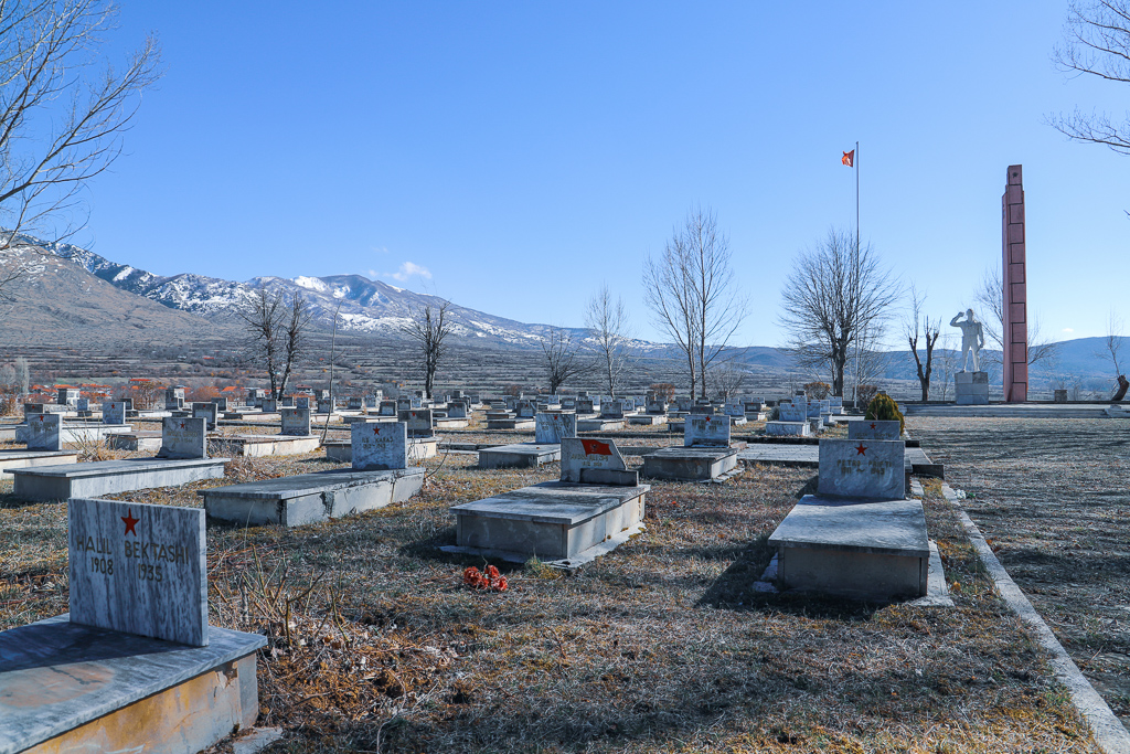 Partizanenbegraafplaats | Ersekë | Albanië