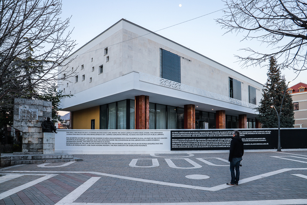 Bibliotheek | Korçë | Albanië