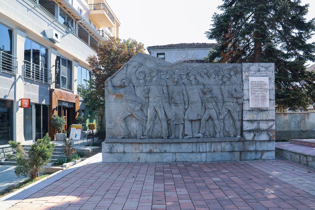 Partizanenmonument | Korçe | Albanië