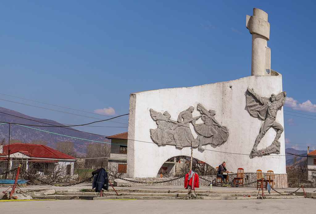 Partizanenmonument | Korçe | Albanië
