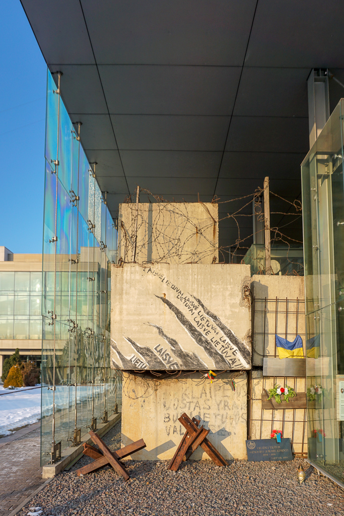 Monument voor gevallenen barricade 1991-1992 | Parlementsgebouw | Vilnius | Litouwen