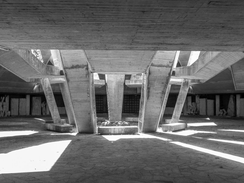 Het brutalistische hunebed van&nbsp;Plovdiv