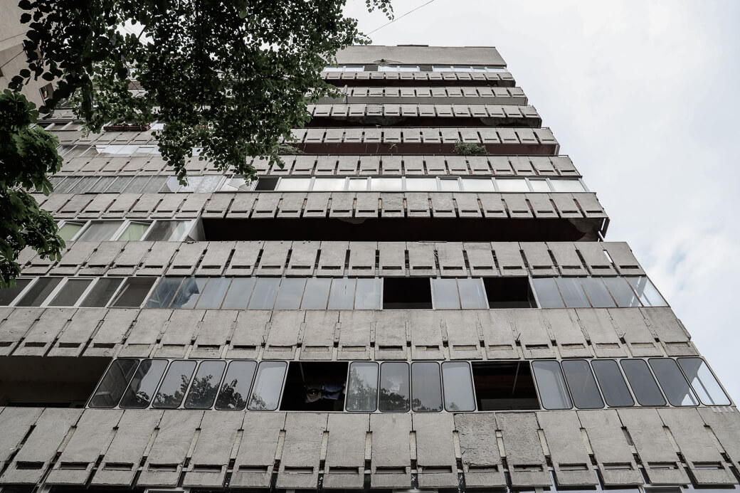 Bloc aan Strada Arcu | Iasi | Roemenië