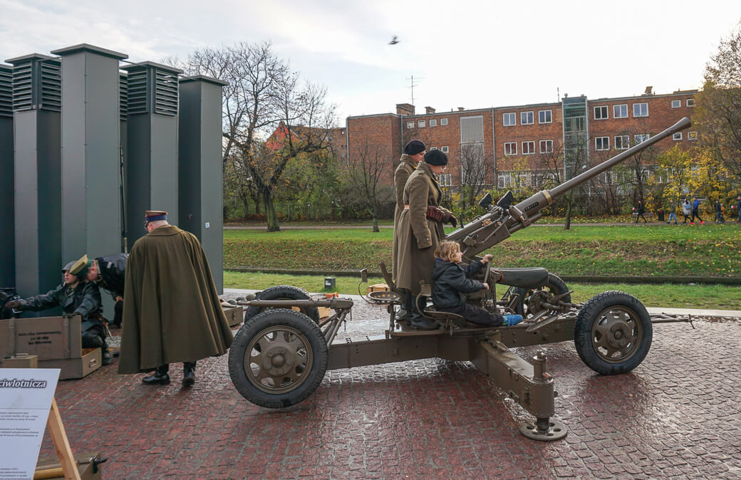 Museum van WOII | Muzeum II Wojny Światowej | Gdansk | Polen