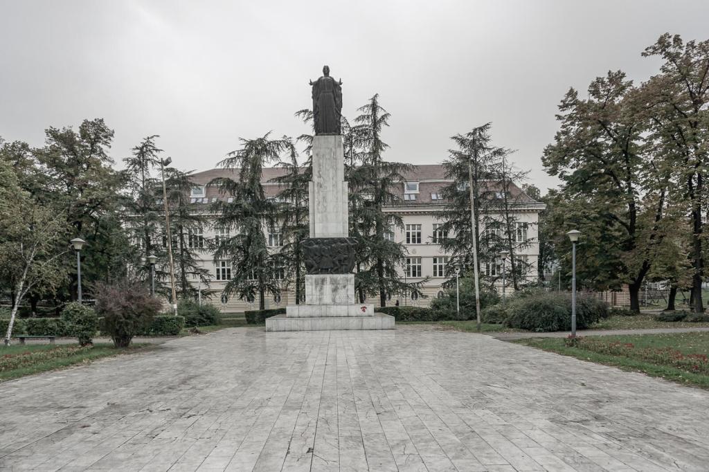 Monument voor de gevallenen 1941-1945, Avijatičarski Trg | Belgrado | Servië