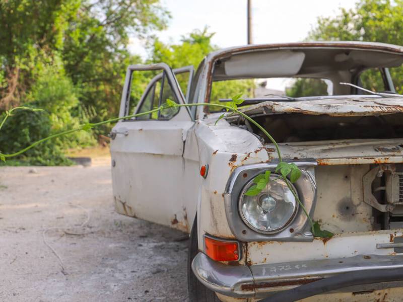 Struinen over verlaten fabrieksterreinen in&nbsp;Tiraspol