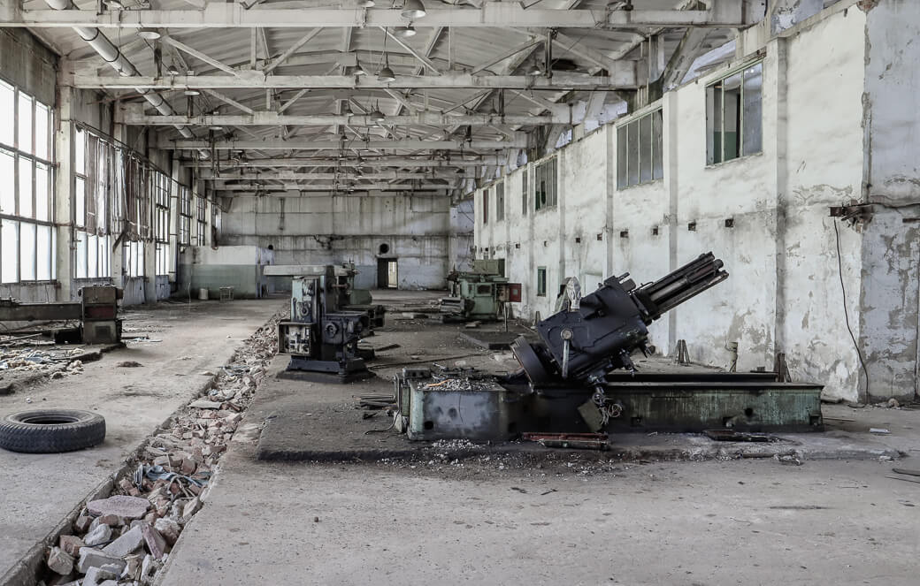 Verlaten fabriek | Tiraspol | Transnistrië