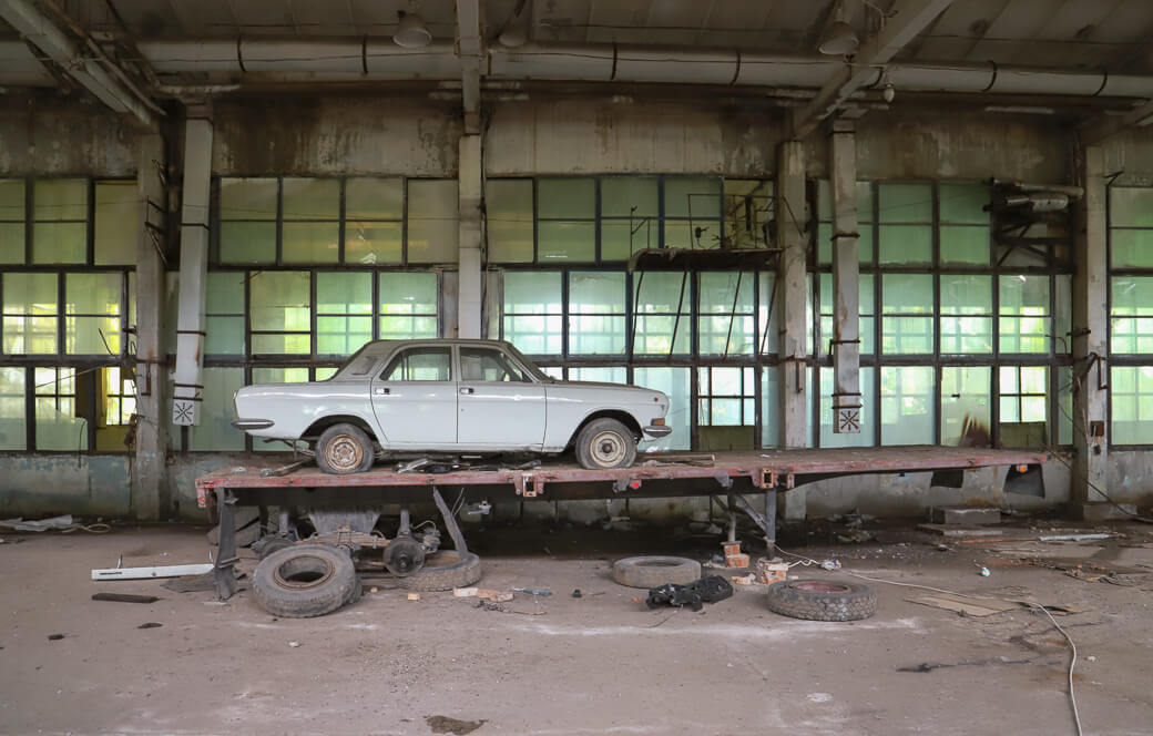 Verlaten fabriek | Tiraspol | Transnistrië