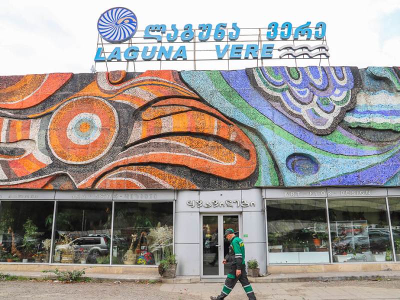 Laguna Vere: als een zwembad&nbsp;overstroomt