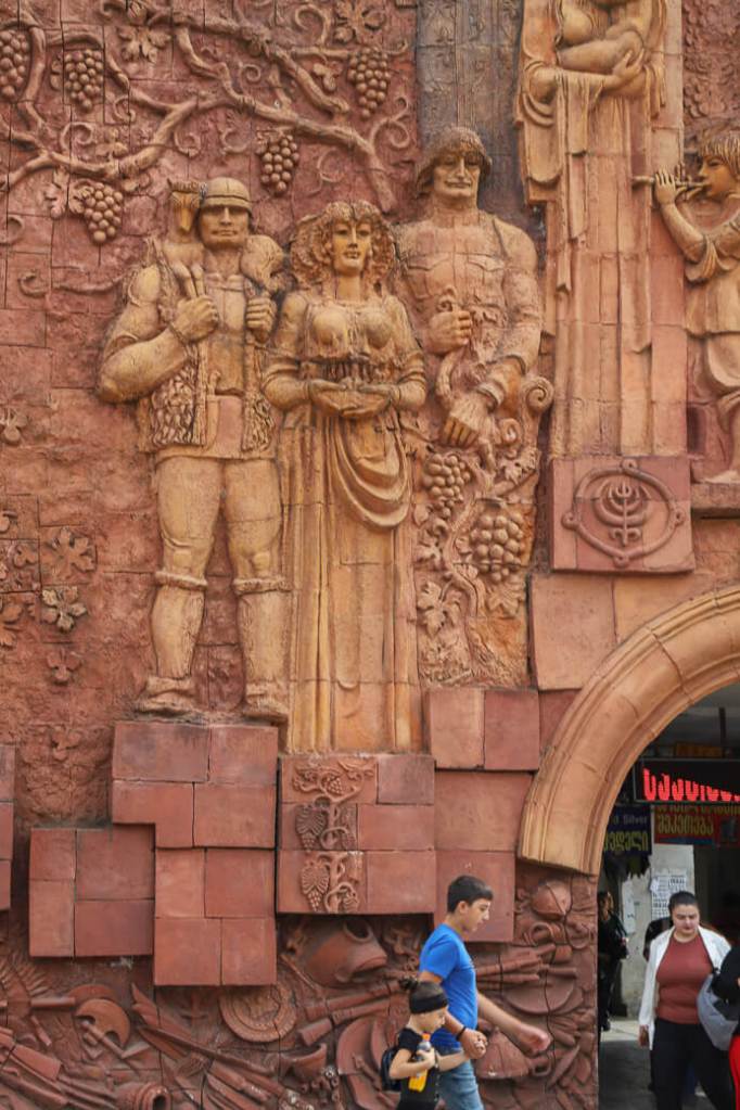 Panorama Colchis bij Grote Mark | Kutaisi | Georgië