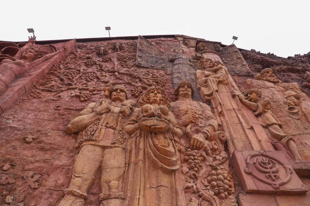 Panorama Colchis bij Grote Mark | Kutaisi | Georgië