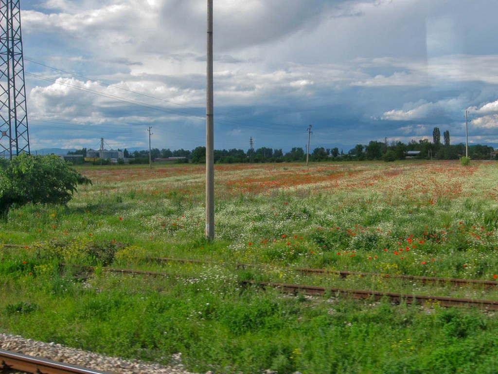Trein van Sofia naar Plovdiv | 2014 | Bulgarije