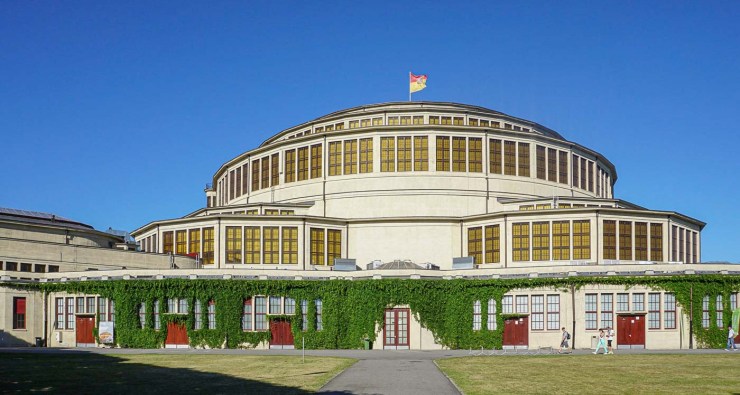 Foto van de Jahrhunderthalle | Wroclaw | Polen