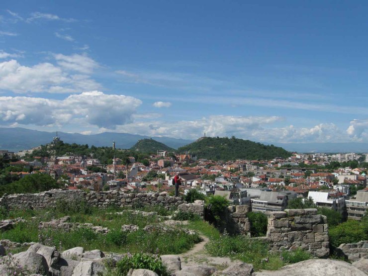 Uitzicht vanaf Nebet Tepe | Plovdiv | Bulgarije