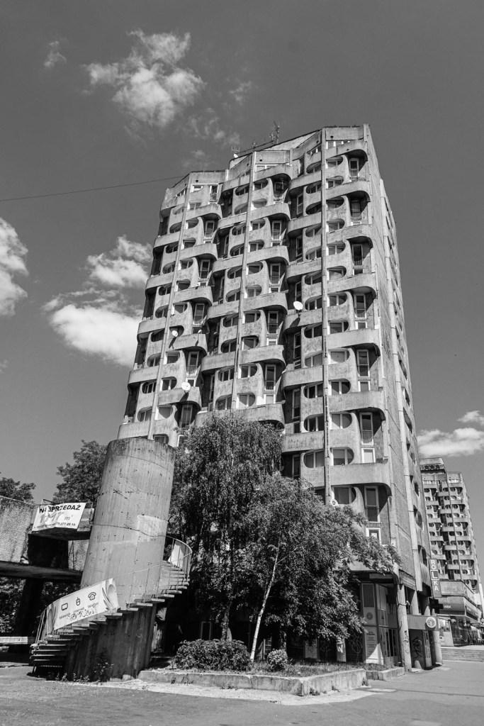 Grunwaldwolkenkrabbers | Wroclaw | Polen