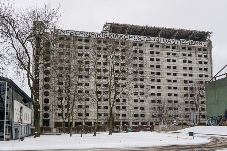 Hotel Britanika (niet afgebouwd) | Kaunas Litouwen