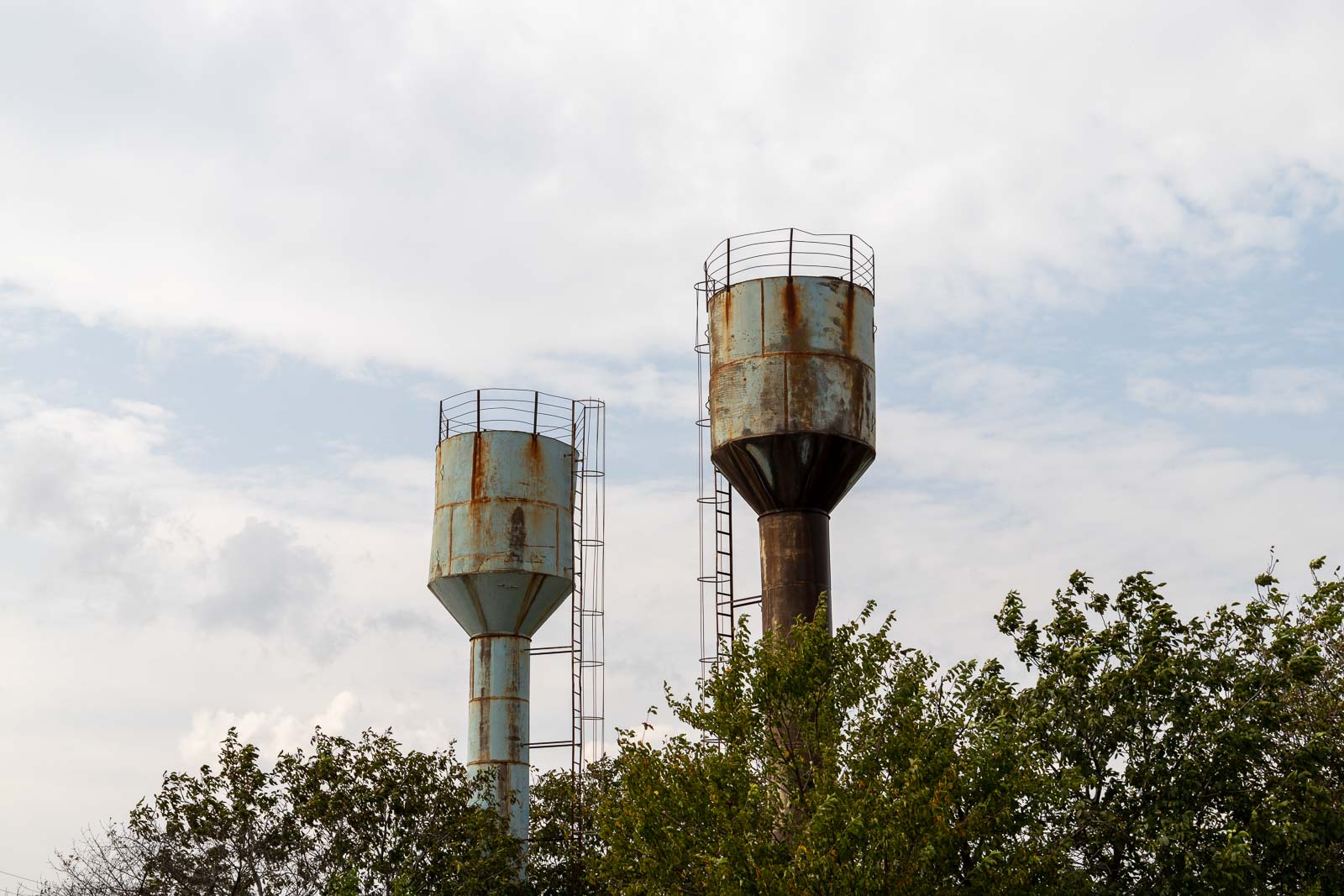 Watertorens van voormalige staatsboerderij | Troițcoe | Moldavië