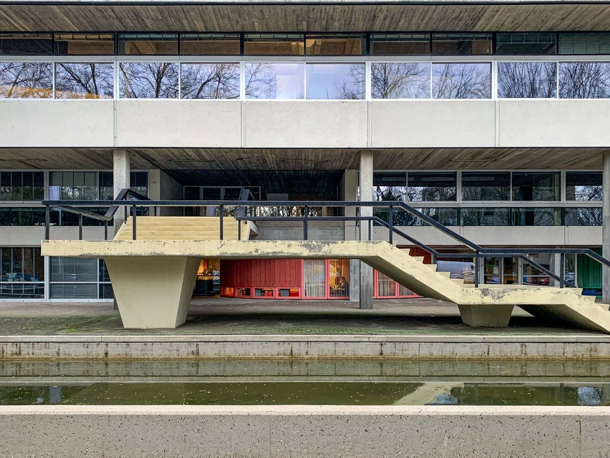 Brutalisme in Nederland: Maaskants Kunstacademie in&nbsp;Tilburg