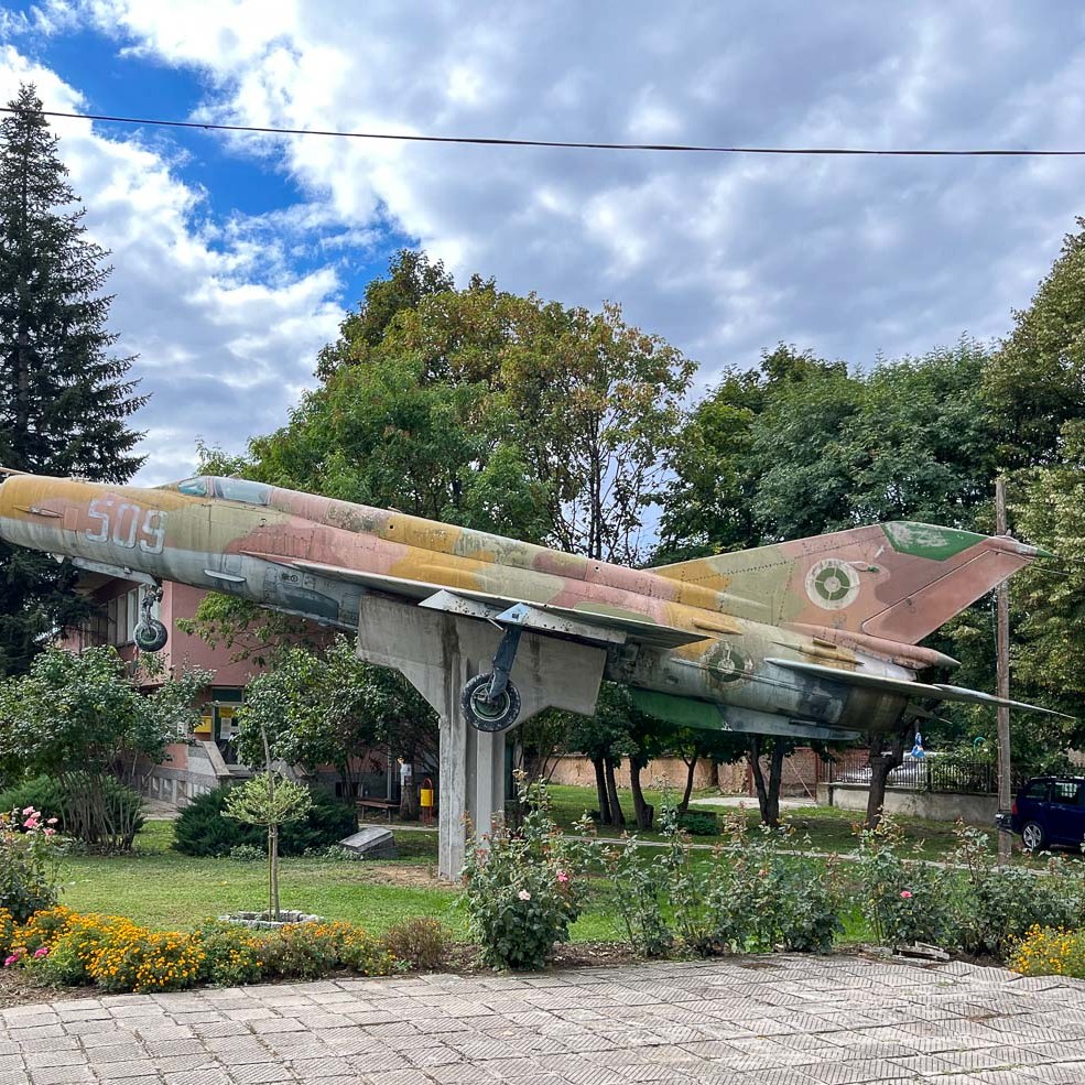 Monument MiG21 | Zelenikovo | Bulgarije