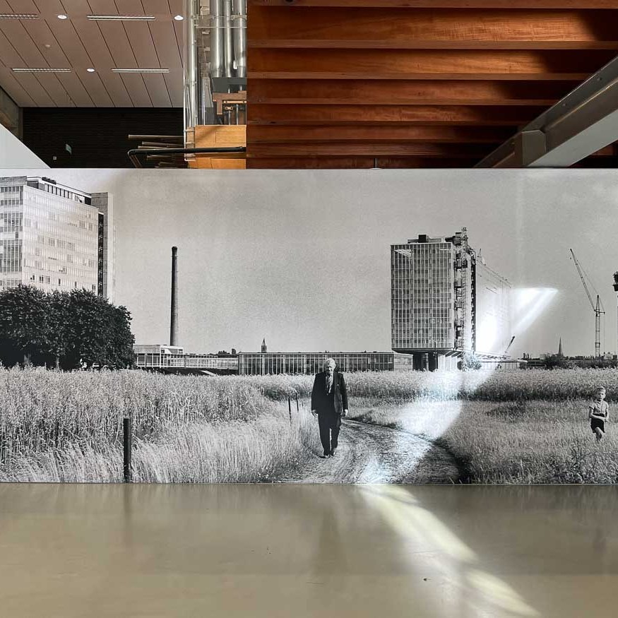 Foto in hal | Auditorium | TU/e | Eindhoven