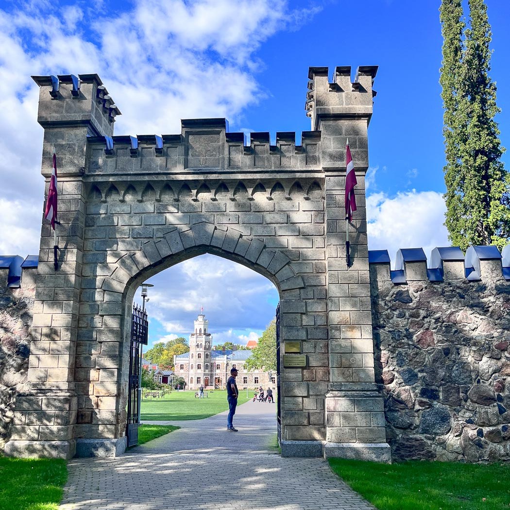 Poort kasteel Lijfse Orde | Sigulda | Letland