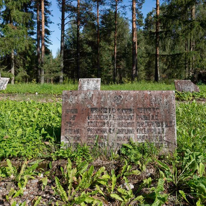 Sovjetbegraafplaats | Jaunpiebalga | Letland