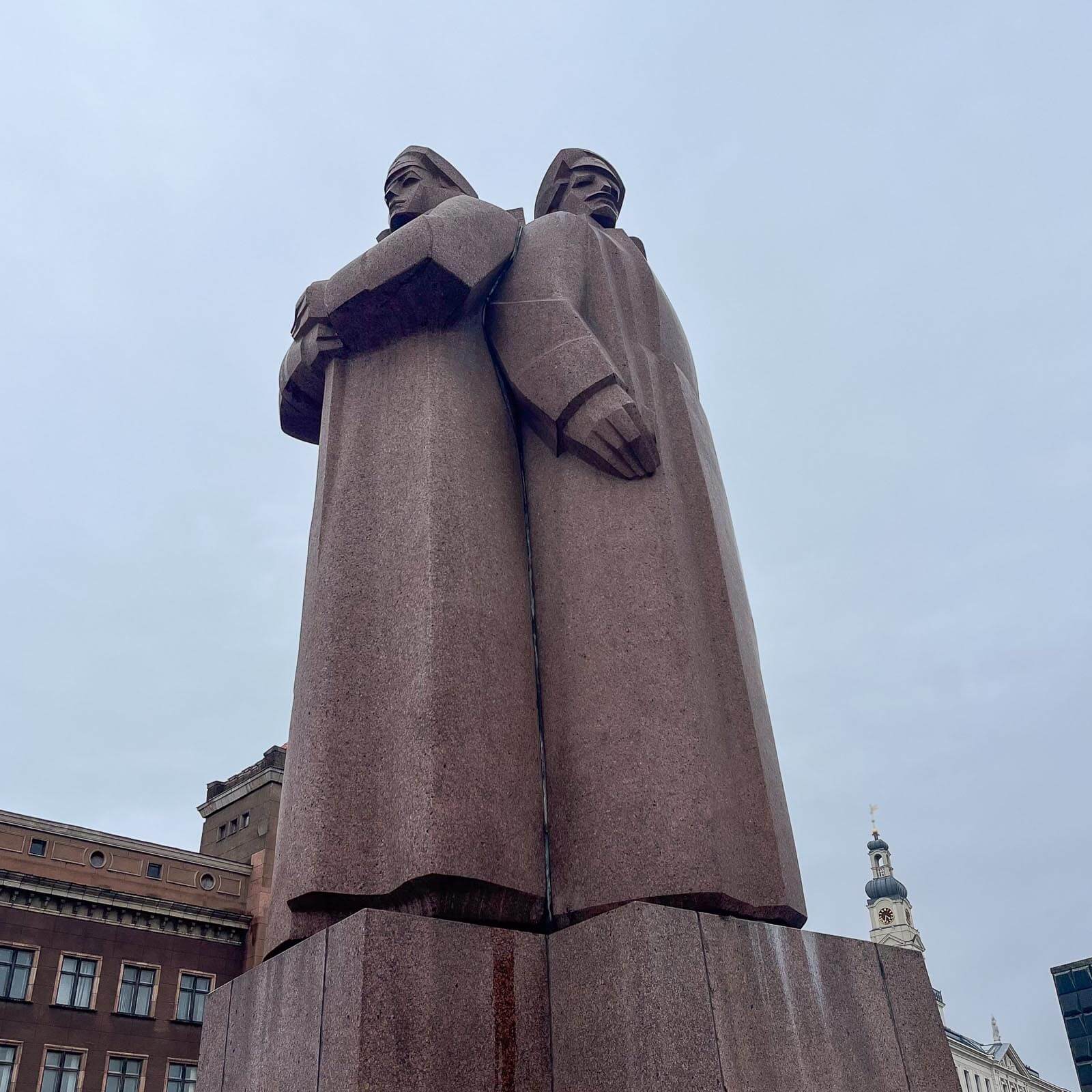 Monument voor de Letse schutters | Kunstenaar: Valdis Albergs | 1971