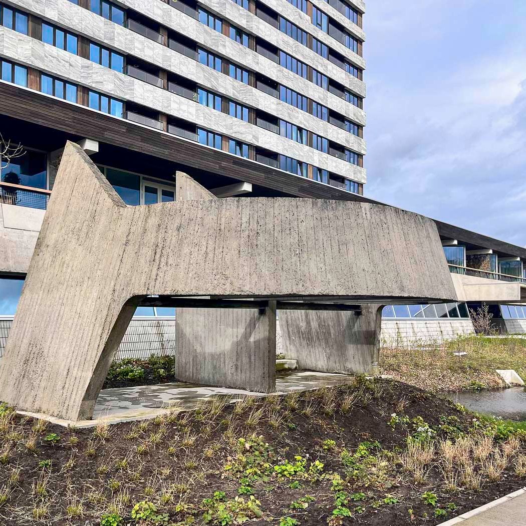 Voormalige trap | Bunkertoren | Huig Maaskant | Eindhoven