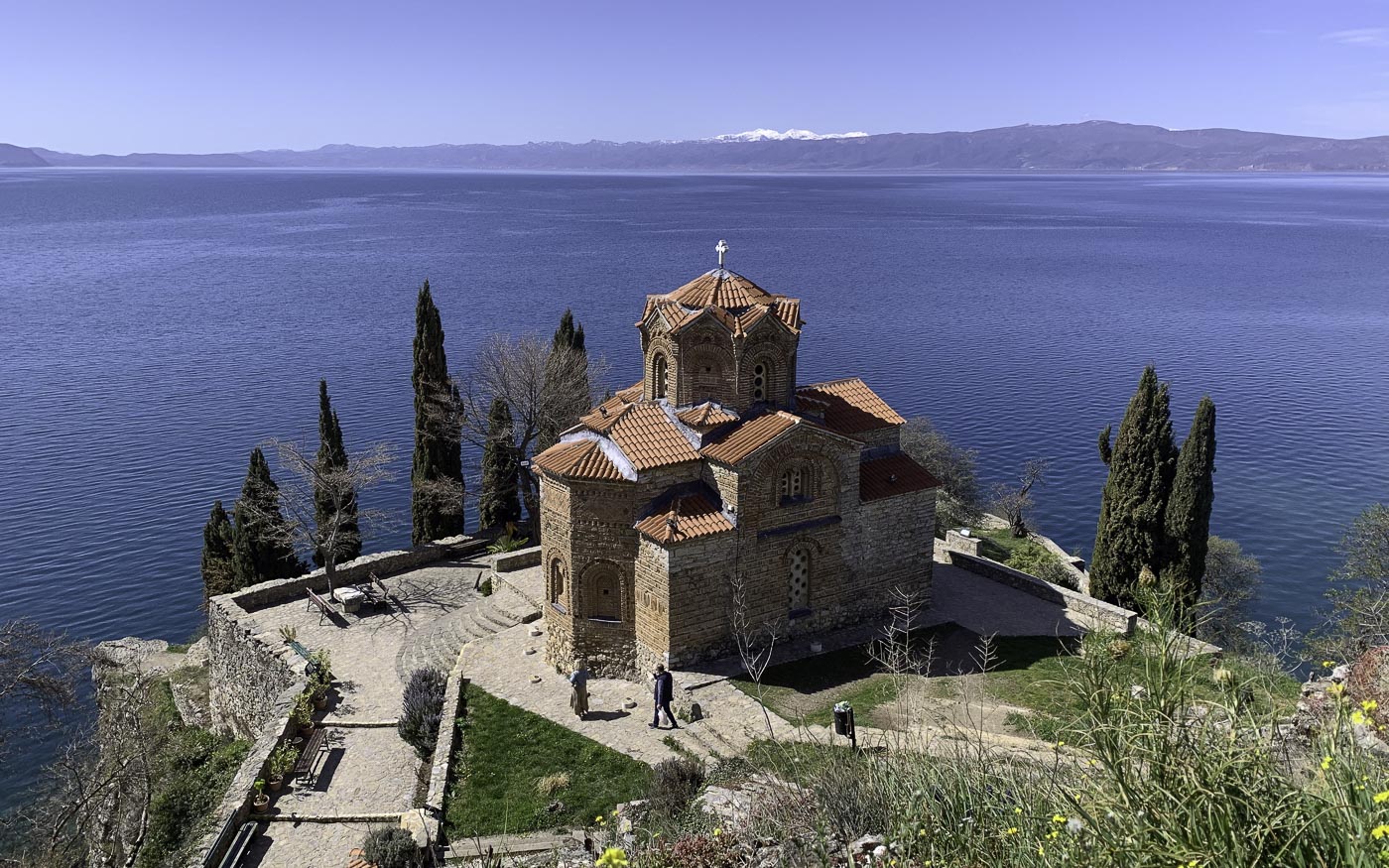 Kerk van Sint Johannes van Kaneo | Ohrid | Noord-Macedonië