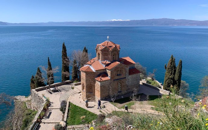Kerk van Sint Johannes van Kaneo | Ohrid | Noord-Macedonië