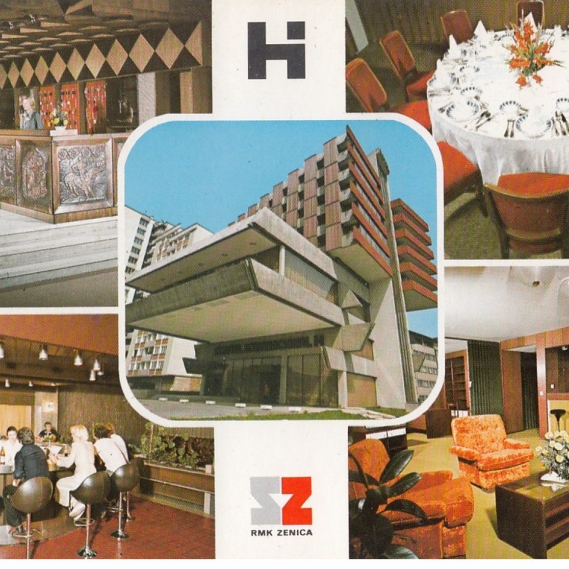 Ansichtkaart Hotel Internacional | Zenica | Bosnië-Herzegovina