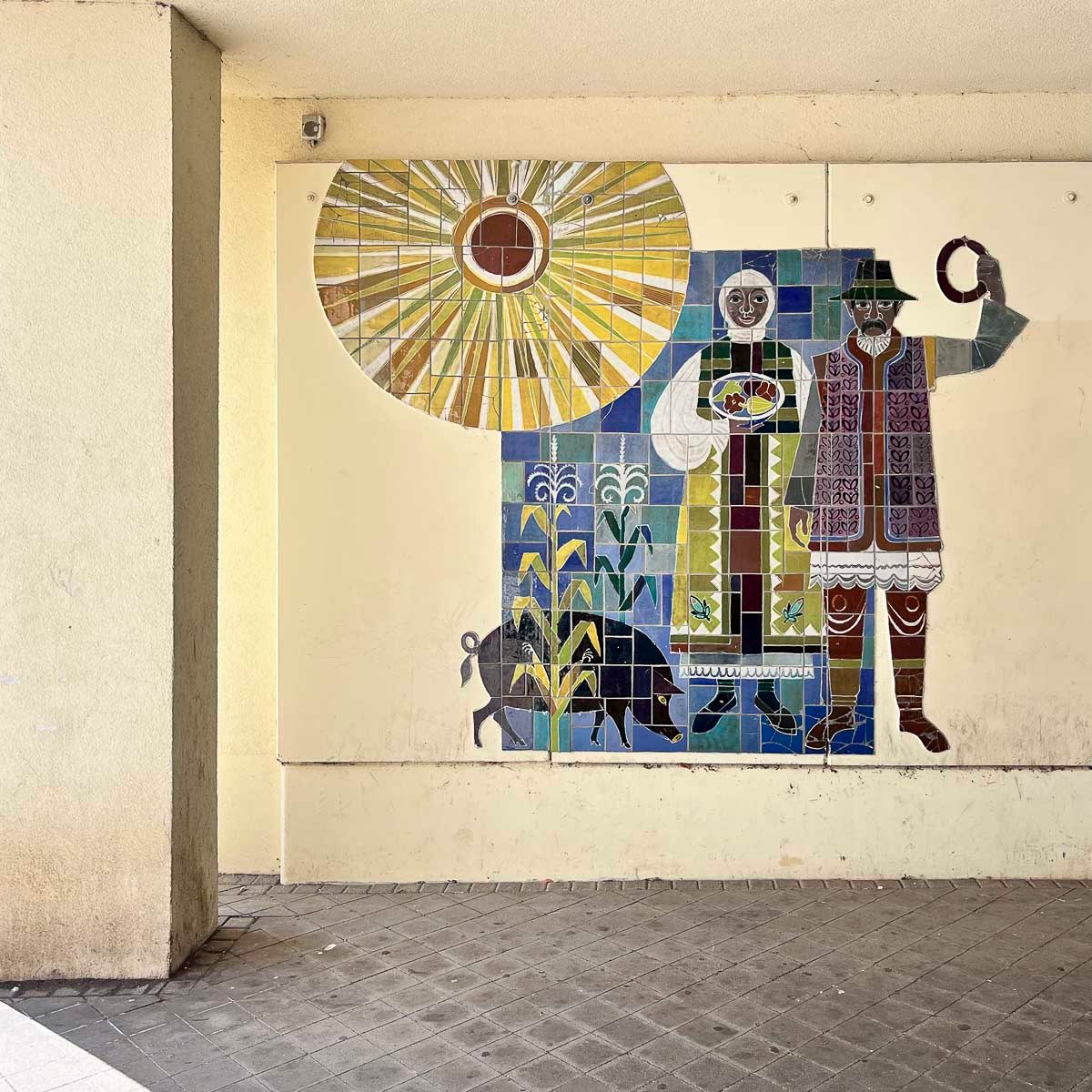 'Gaben der Völker' | Halle-Neustadt | Duitsland | Irmela en Martin Hadelich 1968