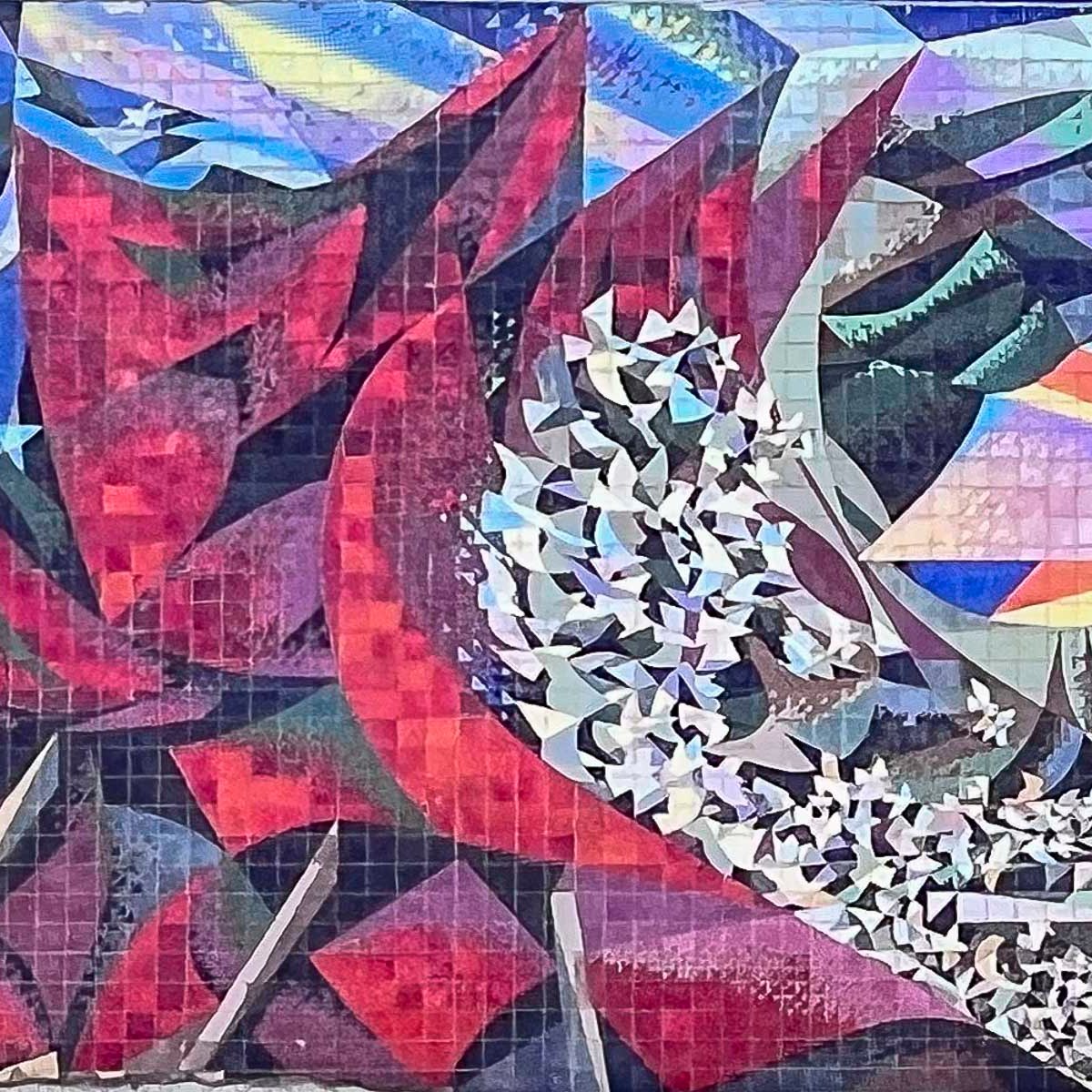 'Die friedliche Nutzung der Energie' | Halle-Neustadt | Joseph Renau 1971