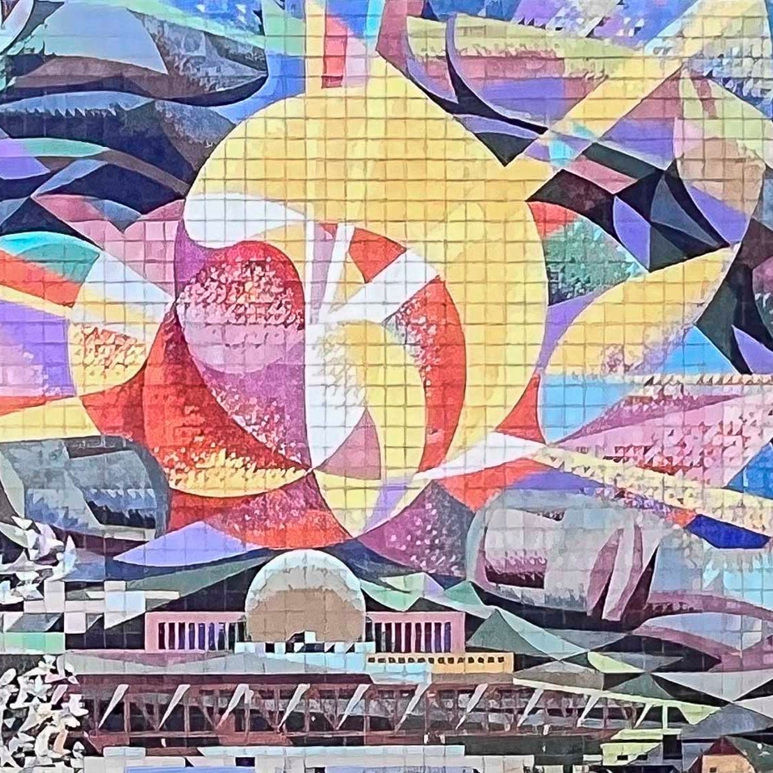 'Die friedliche Nutzung der Energie' | Halle-Neustadt | Joseph Renau 1971