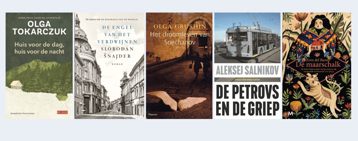 Nieuwe romans in de Oostblog&nbsp;Bieb