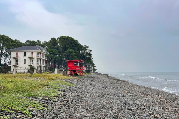 Strand bij Grigoleti | Georgië