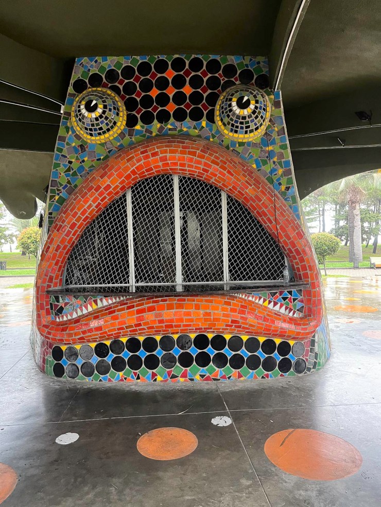 Mozaïek voormalige café Fantasia | Batumi | Georgië